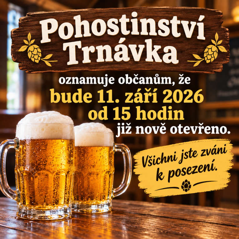 Otevření hospody Otevření hospody